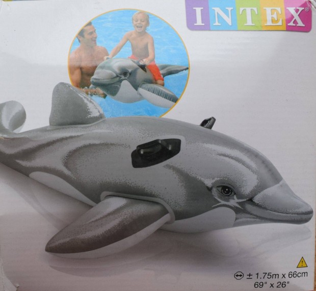 Intex felfjhat delfin matrac