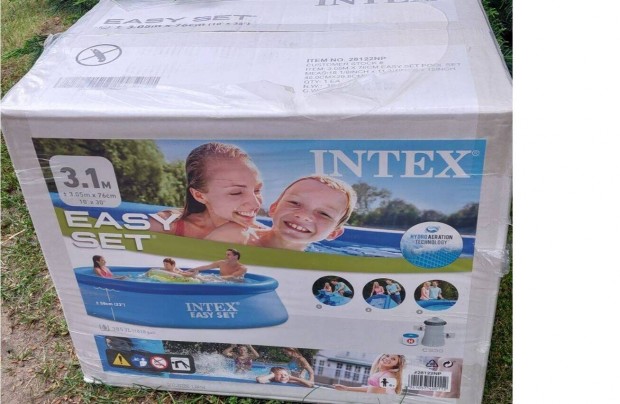 Intex medence 305cmx76cm, vízforgatóval