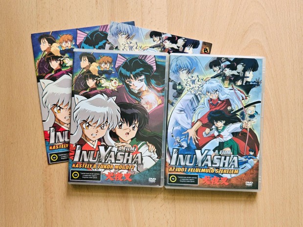 Inuyasha A film 1&2 mozifilm anime DVD