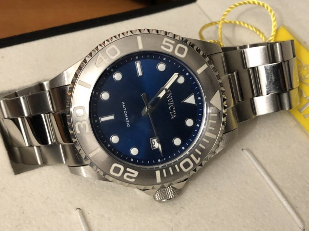 Invicta Ble Dali Pro Drive Automatic Automata Full Acél óra