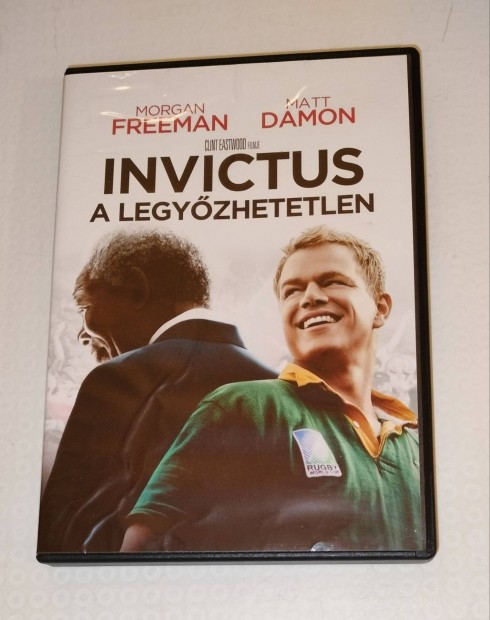 Invictus a legyzhetetlen dvd Morgan Freeman 