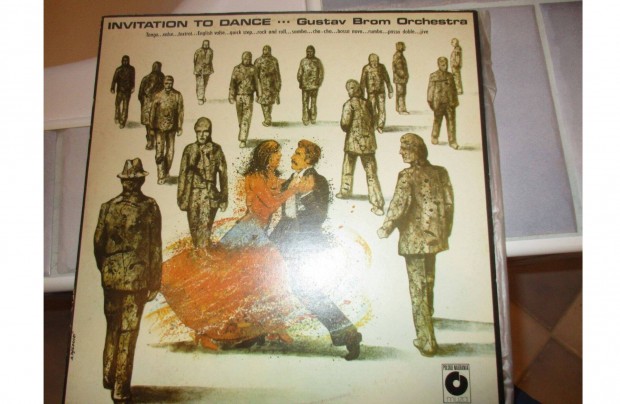 Invitation to dance Gustav Brom orchestra LP hanglemez elad