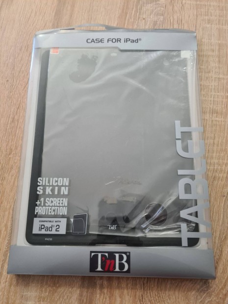 Ipad 2 szilikon tok + képernyővédő