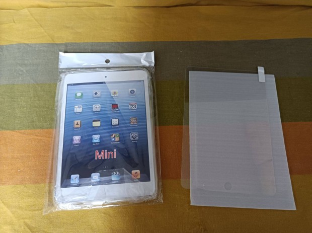 Ipad Mini 1, 2, 3-ra szilikon vd,+ veg