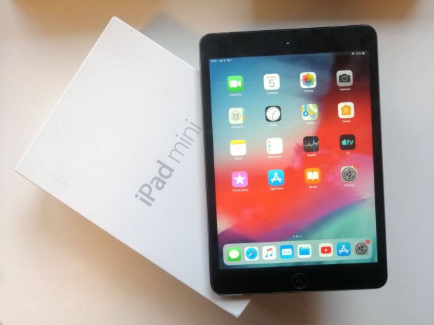 Ipad mini 2 Retina Wifi+Cellular, asztroszrke, gyri doboz, tlt