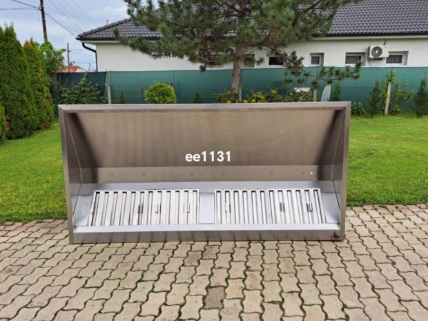 Ipari rozsdamentes elszívóernyő ee113