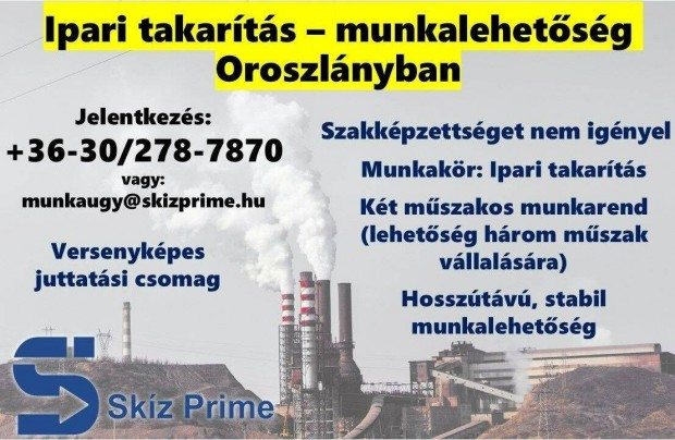 Ipari takarts Oroszlnyban