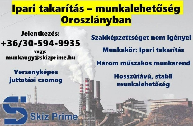 Ipari takar�t� Oroszl�ny