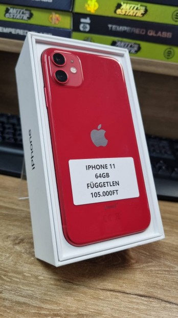 Iphone 11 64GB Fuggetlen 