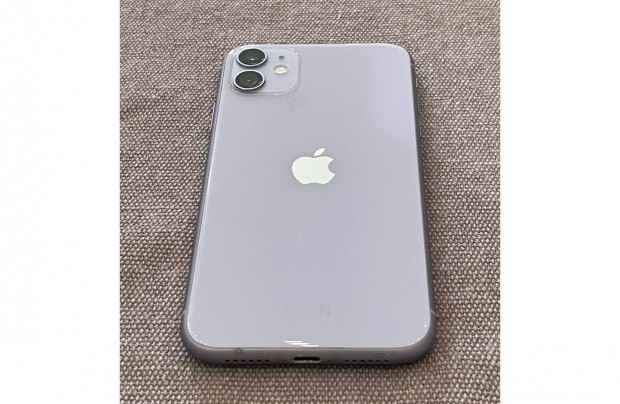 Iphone 11 64GB lila - nagyon szp llapotban