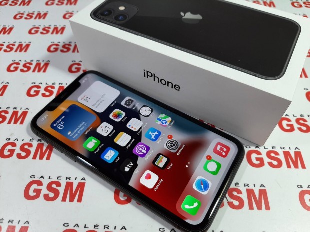 Iphone 11 64gb jszer fggetlen garancis 