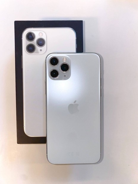 Iphone 11 Pro 256GB, fehér/ezüst/silver eladó, 82% akku, doboz, töltő