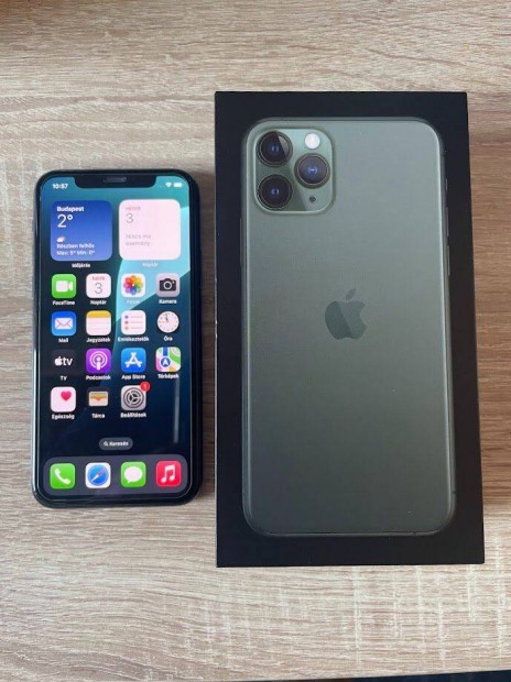 Iphone 11 Pro 64GB Akk: 85% Fggetlen j llapot Csere ON !