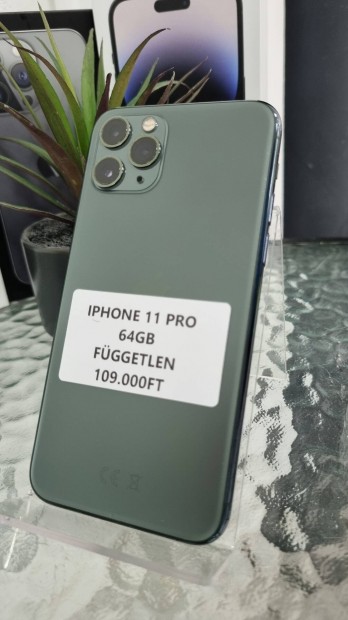 Iphone 11 Pro 64GB Fuggetlen Akci 