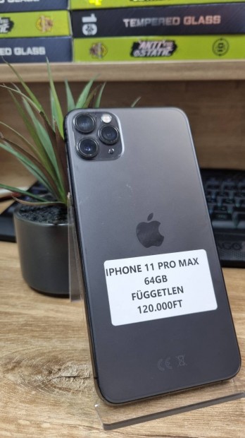 Iphone 11 Pro Max 64GB Fuggetlen 