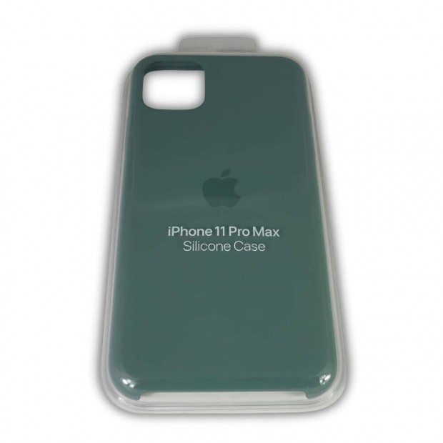 Iphone 11 Pro Max szilikon tok - Green