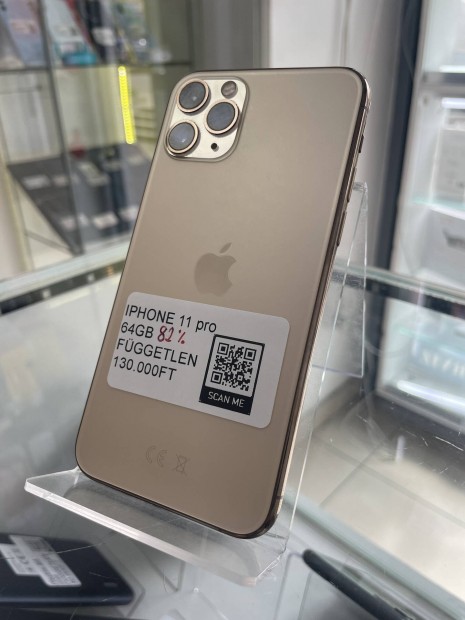 Iphone 11 Pro - 82% - Fggetlen - Gold