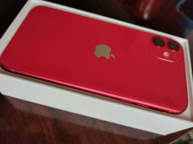 Iphone 11 Product Red - Fggetlen, j llapot - Csere is rdekel