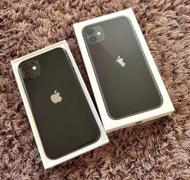 Iphone 11 fekete 64 GB