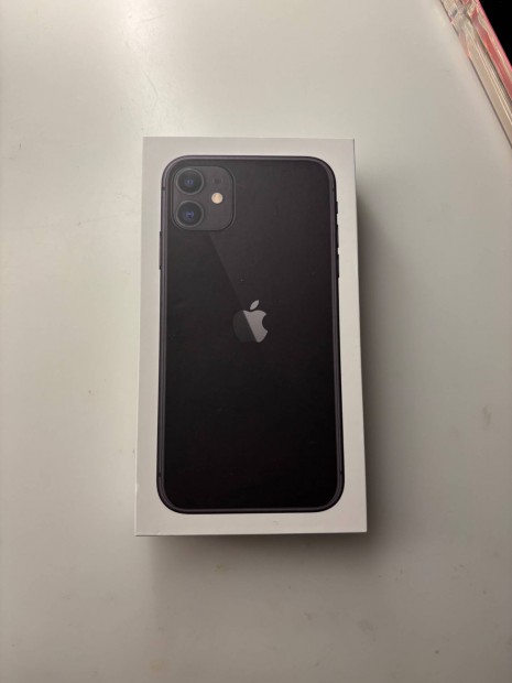 Iphone 11 fekete, krtyafggetlen okostelefon elad