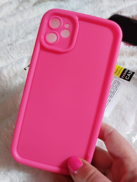 Iphone 11 neon pink tok