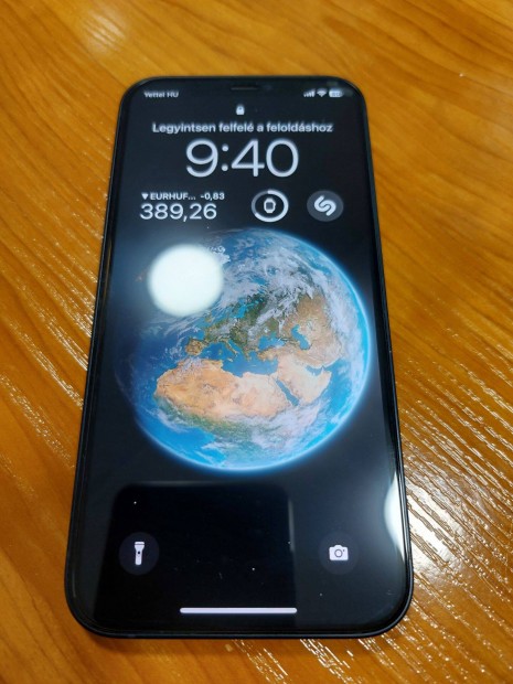 Iphone 12 64 GB fekete, krtyafggetlen, akkumultor 95%