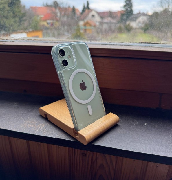 Iphone 12 Mini 64Gb, z�ld - �jszer�, �j akku, 1 �v gari