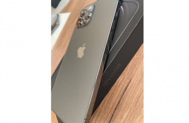 Iphone 12 Pro Max 256GB Graphit - j llapot - fggetlen - Csere is le