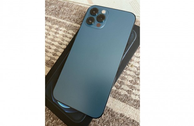 Iphone 12 Pro Max Blue - Vadij llapot - karcmentes - Csere is lehet