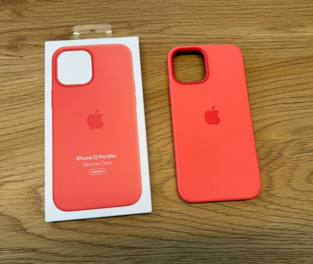 Iphone 12 Pro Max Szilikon Tok Pink Citrus Magsafe