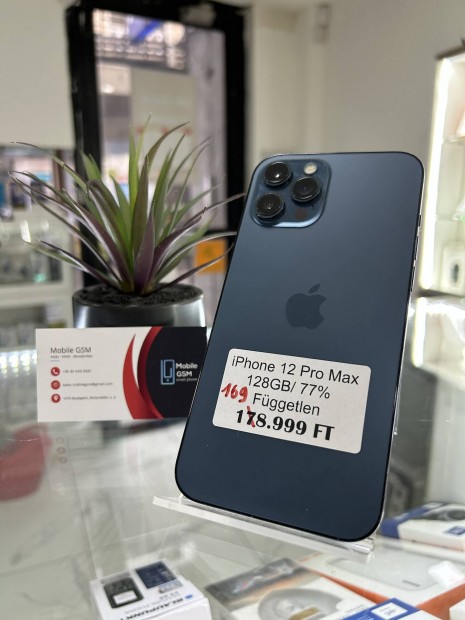 Iphone 12 Pro Max ,128GB / 77% akku