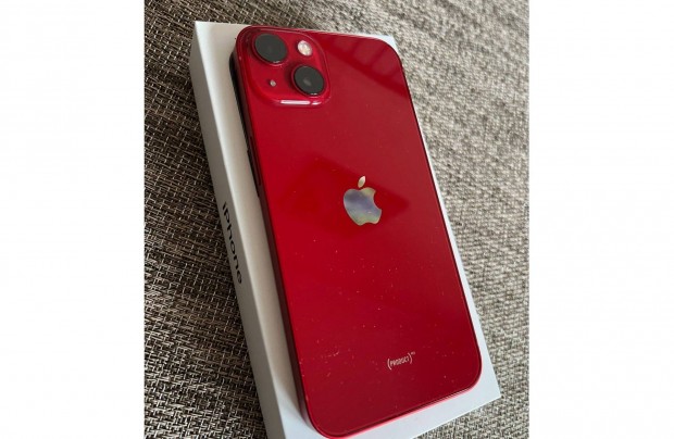 Iphone 13 128GB - Gyri fggetlen - Red - Csere is lehet