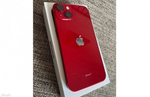 Iphone 13 128GB - Gyri fggetlen - Red - Csere is lehet