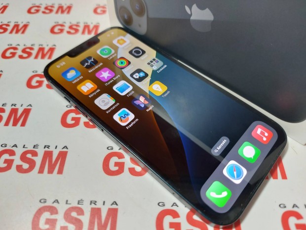 Iphone 13 128gb 100 % újszerű független garanciás