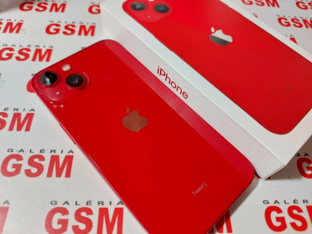 Iphone 13 128gb 95 red jszer fggetlen  garancis 