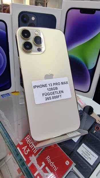 Iphone 13 Pro Max ,128GB ,Akci, Fggetlen, jszer 