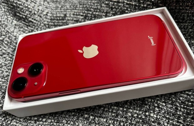 Iphone 13 Product red - fggetlen - szp llapot - Csere is lehet