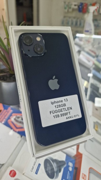 Iphone 13 ,128GB ,Fggetlen ,AKKu 81%,Akci 