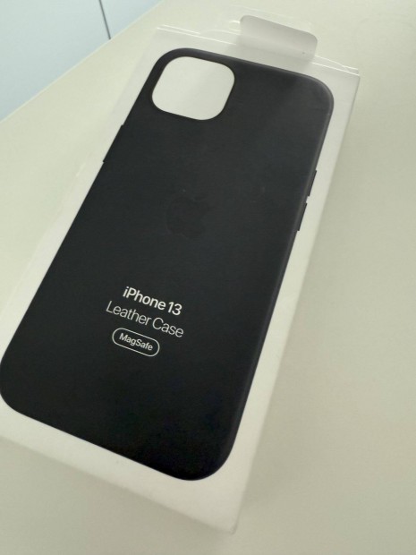 Iphone 13 gyári bőrtok, új