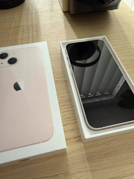 Iphone 13 mini - pink - karcmentes - 128Gb