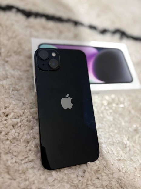 Iphone 14 Plus Midnight 128 GB nagyon szp llapot, szmla, fggetlen