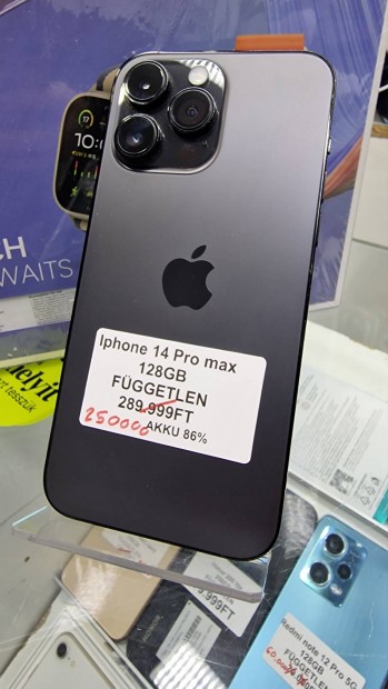 Iphone 14 Pro Max. 128GB .Fggetlen .Akci 