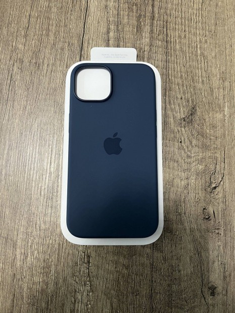 Iphone 14 Storm Blue szilikontok (eredeti)