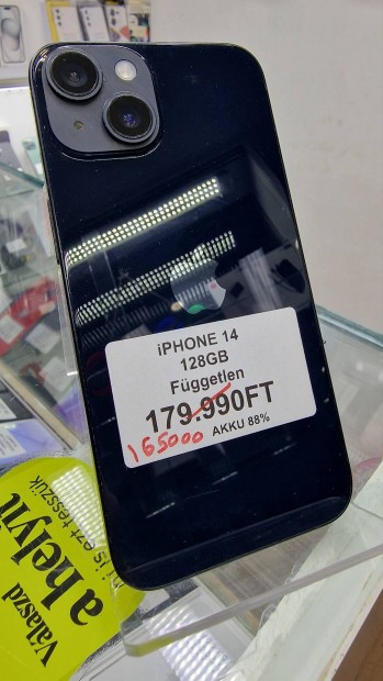 Iphone 14 .128GB. Fggetlen. Akci 