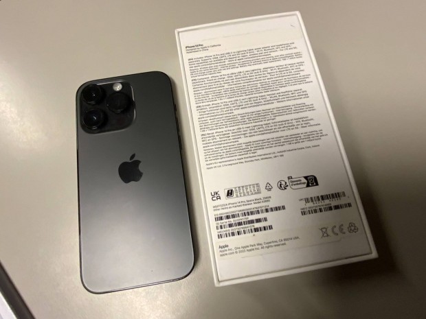 Iphone 14 pro 256 GB komplett szett