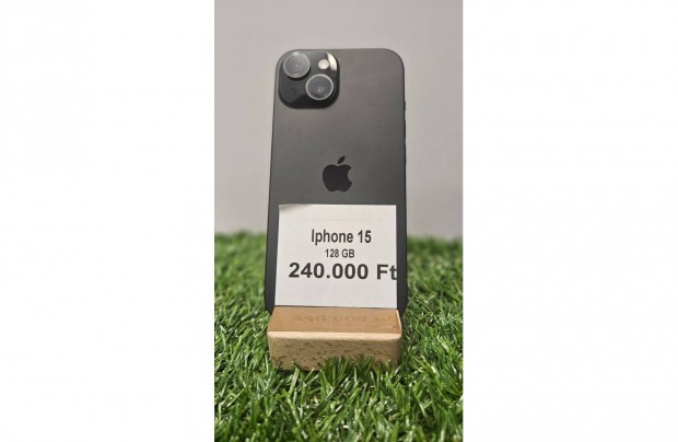 Iphone 15 128 GB Szürke