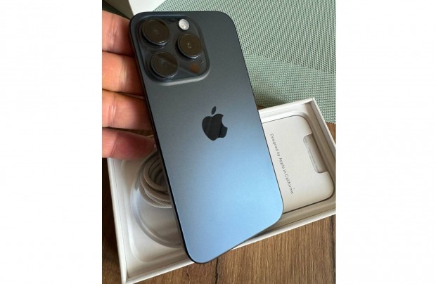 Iphone 15 Pro 128GB - karcmentes, fggetlen - Csere is lehet