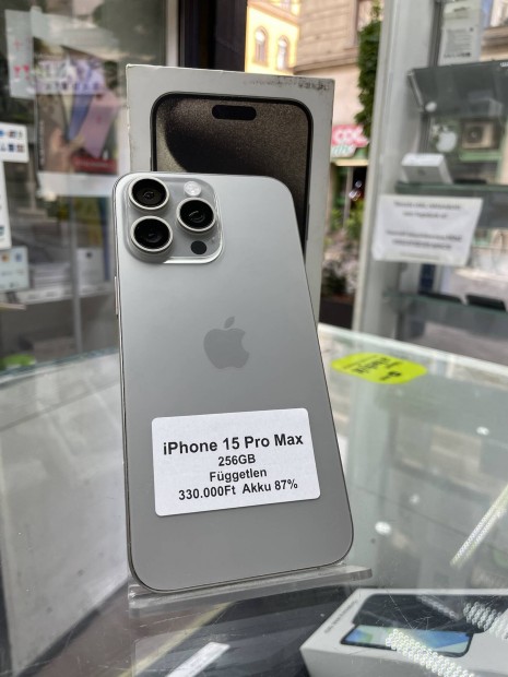 Iphone 15 Pro Max,256GB/87% akku