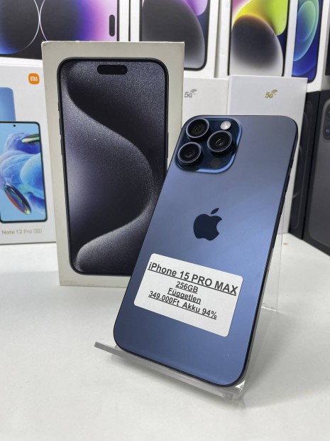 Iphone 15 Pro Max,256GB /94%akku