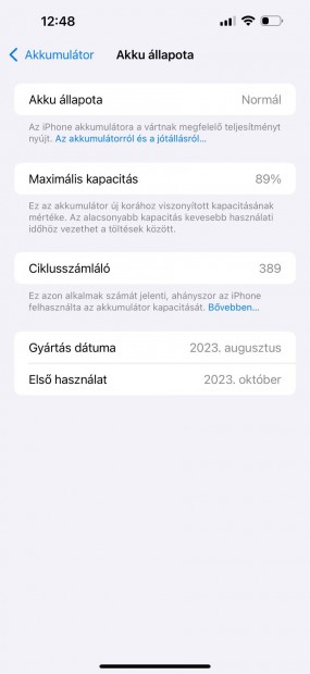 Iphone 15 Pro Max 256 giga ,gyri fggetlen